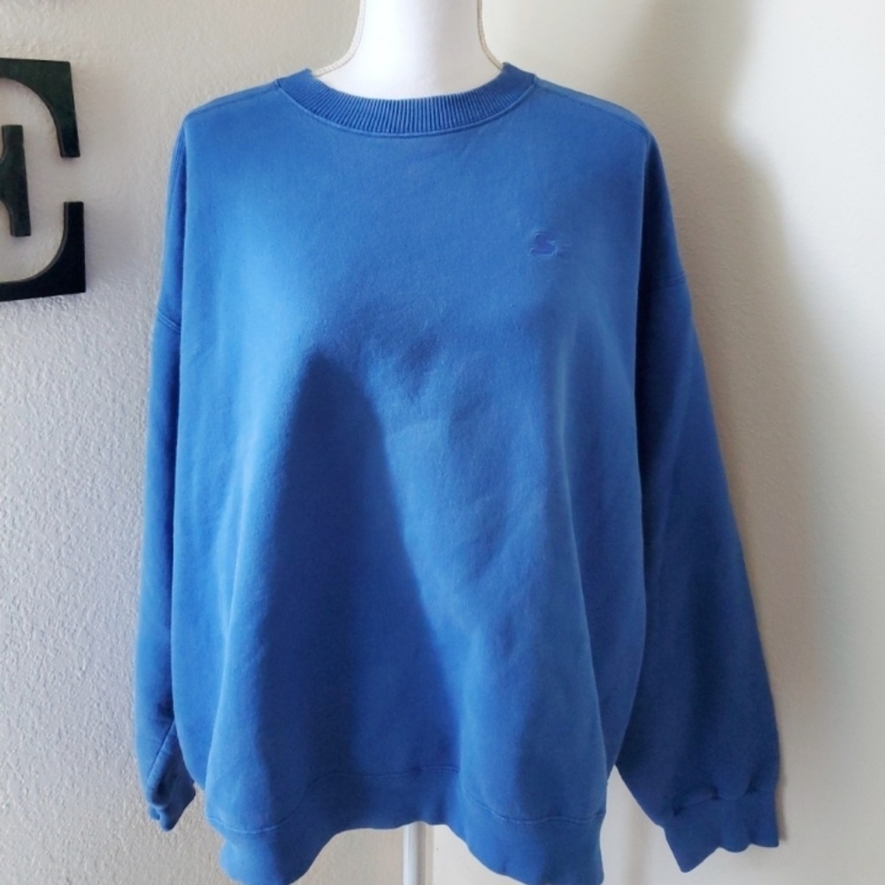 Vintage Starter Scoop Neck Pullover Sweatshirt